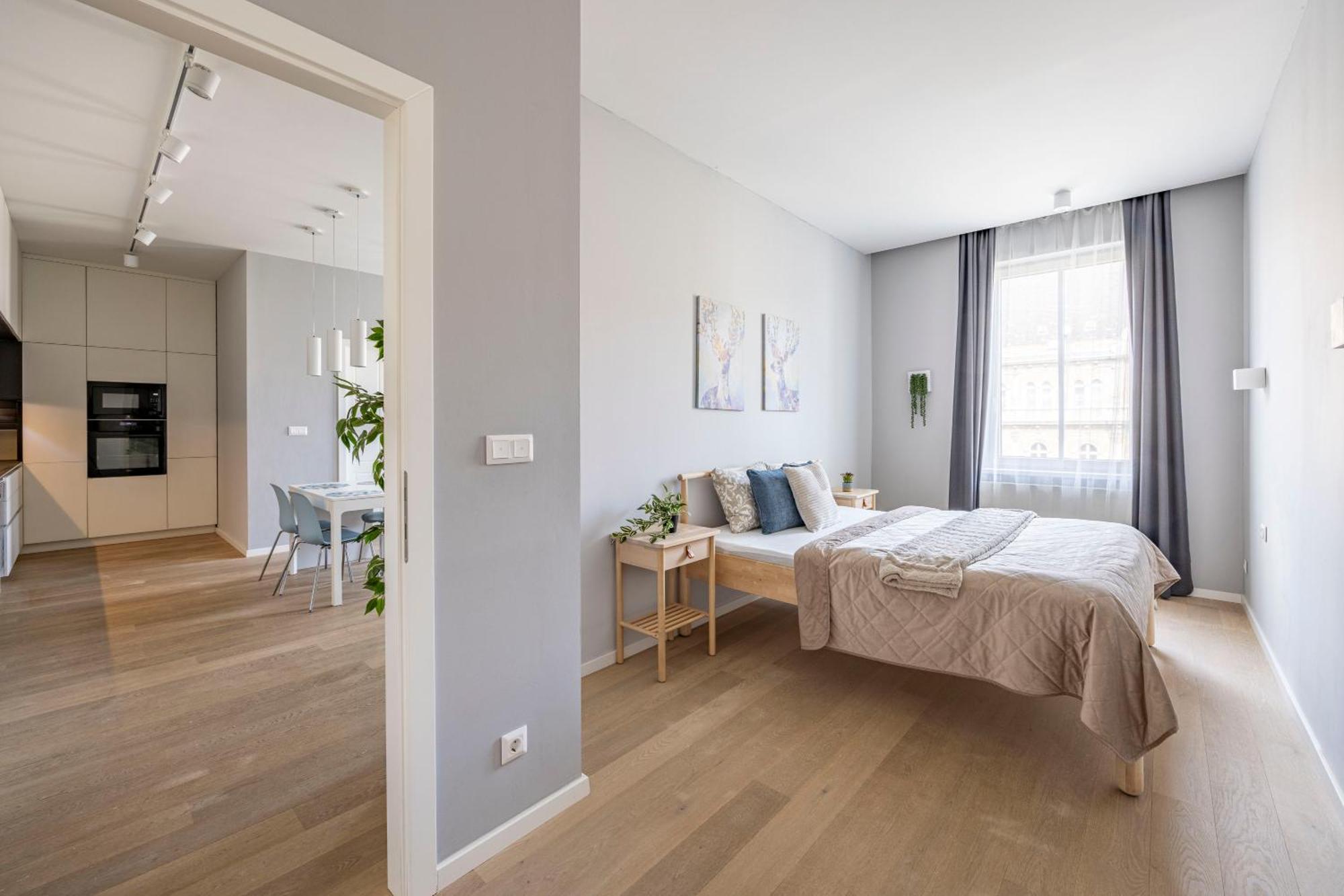 Apartamento Stylish & Spacious By Prestige Homes Budapeste